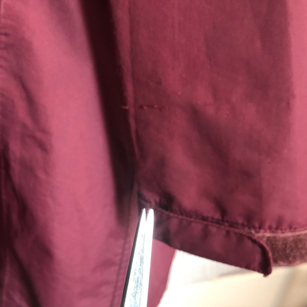 MOUNTAIN WAREHOUSE size 8 waterproof hooded zip up raincoat jacket 3/4 length - Picture 7 of 16